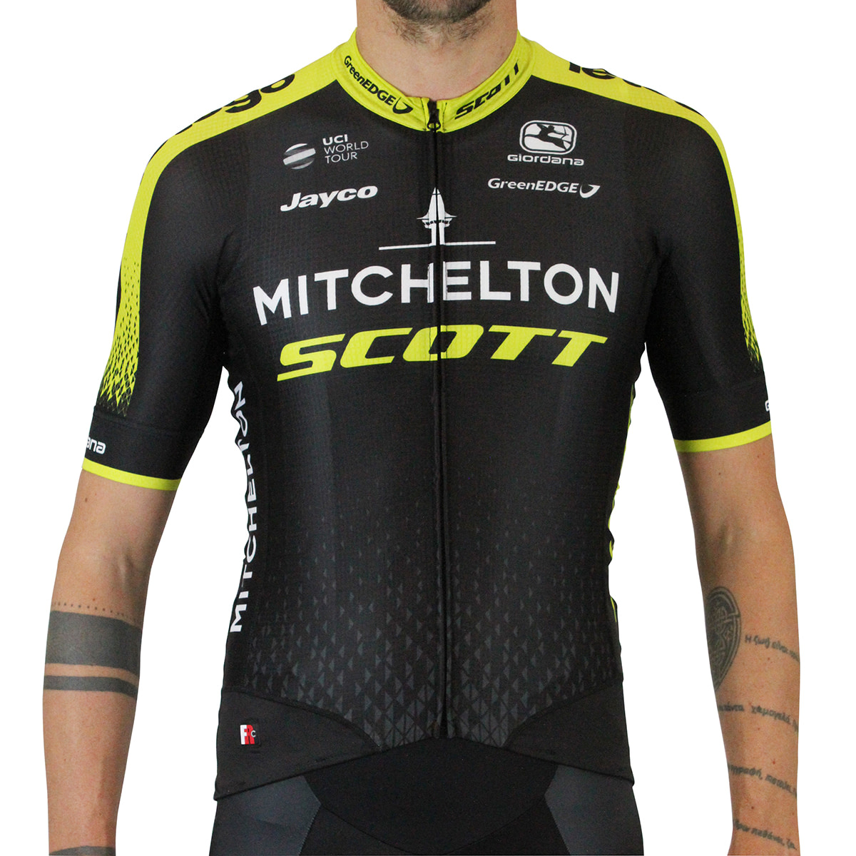 Algún día distorsión Delicioso Maillot verano FRC PRO m/corta MITCHELTON-SCOTT Pro Team 2019 - Giordana  Cycling España